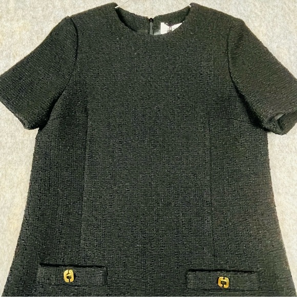 Ba&sh Mel Wool-Blend Tweed Polished Old Money Business Minidress - NWT - Sz M - Picture 11 of 16